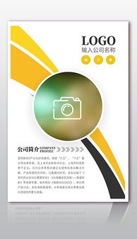 psd商務公司簡介海報 psd格式商務公司簡介海報素材圖片 psd商務公司簡介海報設計模板 